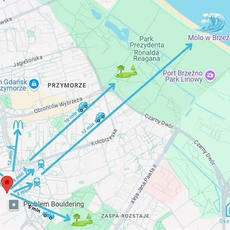 Panorama With Amazing View- 2 Km To Baltic Sea, 15 Minutes To Old Town *