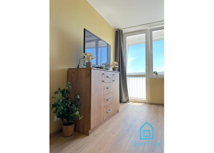 アパート Panorama With Amazing View- 2 Km To Baltic Sea, 15 Minutes To Old Town グダニスク