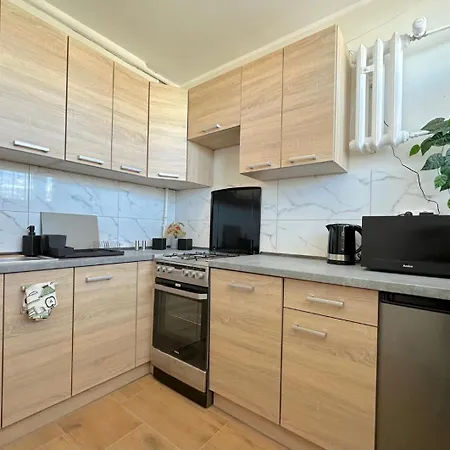 Appartement Panorama With Amazing View- 2 Km To Baltic Sea, 15 Minutes To Old Town Gdańsk